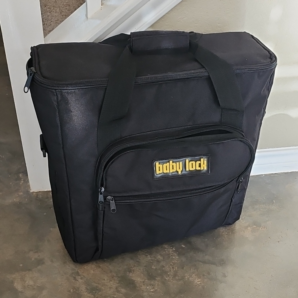 Baby Lock Ellageo Embroidery Sewing  Zippered Travel Storage Case 19x18x6